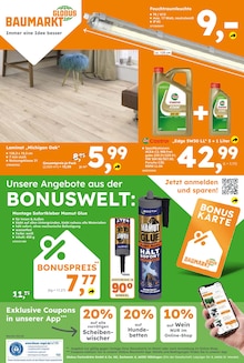 Laminat im Globus-Baumarkt Prospekt "Immer eine Idee besser" mit 14 Seiten (Magdeburg)