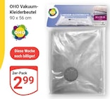 Vakuum-Kleiderbeutel im Angebot bei GLOBUS in Rodgau Vakuum-Kleiderbeutel Angebote von OHO bei GLOBUS Rodgau für 2,99 €
