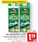 Frische Bergbauern Milch bei EDEKA im Prospekt "" für 1,19 €