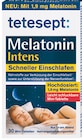 Melatonin Intens von Tetesept für 4,49 € bei Rossmann im Angebot Melatonin Intens von Tetesept im aktuellen Rossmann Prospekt