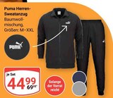Herren-Sweatanzug Angebote von Puma bei GLOBUS Neubrandenburg für 44,99 €
