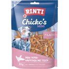 RINTI Snack Chicko's Mini Lachs 80 g im Angebot bei Zookauf in Willich RINTI Snack Chicko's Mini Lachs 80 g Angebote von Rinti bei Zookauf Willich für 1,89 €