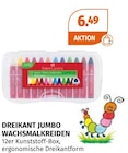 DREIKANT JUMBO WACHSMALKREIDEN im Müller Prospekt DREIKANT JUMBO WACHSMALKREIDEN von FABER CASTELL im aktuellen Müller Prospekt für 6,49 €
