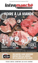 Prospectus Intermarché à Charleville-Mézières, "FOIRE À LA VIANDE", 8 pages, 10/09/2024 - 15/09/2024