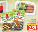 Vegane Mühlen BBQ-Steaks Kräuter Typ Schwein für 2,59 € bei E center im Angebot Vegane Mühlen BBQ-Steaks Kräuter Typ Schwein im aktuellen E center Prospekt