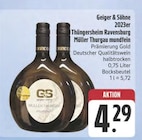 Thüngersheim Ravensburg Müller Thurgau mundfein bei E center im Veitshöchheim Prospekt für 4,29 €