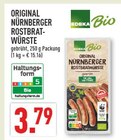 Original Nürnberger Rostbratwürste im Angebot bei Marktkauf in Haltern am See Original Nürnberger Rostbratwürste Angebote von Edeka Bio bei Marktkauf Haltern am See für 3,79 €
