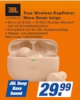 True Wireless Kopfhörer Wave Beam beige Angebote von JBL bei expert Lemgo für 29,99 €