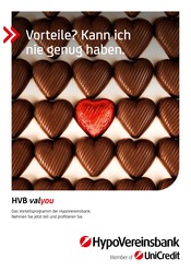 Aktueller HypoVereinsbank Bank Prospekt in Osnabrück und Umgebung, "Vorteile? Kann ich nie genug haben." mit 6 Seiten, 03.05.2023 - 30.09.2023