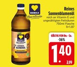 Reines Sonnenblumenöl von EDEKA im aktuellen EDEKA Prospekt für 1,40 €