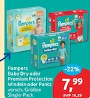 Baby Dry Angebote von Pampers bei budni Buchholz für 7,99 €