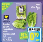 EDEKA Falkensee - Herzstücke Mini-Romanasalat Angebot im Prospekt Herzstücke Mini-Romanasalat bei EDEKA im Falkensee Prospekt für 0,79 €