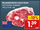 Neuseeländische Lamm-Keule im Angebot bei Netto Marken-Discount in Nordhausen Neuseeländische Lamm-Keule Angebote bei Netto Marken-Discount Nordhausen für 1,39 €