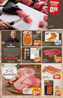 Schweinefleisch im aktuellen REWE Prospekt (Braunschweig) Schweinefleisch im REWE Prospekt "Dein Markt" mit 36 Seiten (Braunschweig)