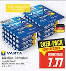 Alkaline-Batterien Angebote von VARTA bei E center Falkensee für 7,77 €