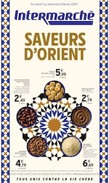 Prospectus Supermarchés Intermarché Express en cours, SAVEURS D'ORIENT, 8 pages, 03/02/2026 - 22/02/2026 Catalogue Supermarchés Intermarché Express en cours à Foix et alentours, SAVEURS D'ORIENT, 8 pages, 03/02/2026 - 22/02/2026