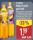 Mehrfruchtgetränk Multivitamin von Pfanner im aktuellen ALDI Nord Prospekt