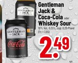 Gentleman Jack & Coca-Cola im Angebot bei Trinkgut in Bad Kreuznach Gentleman Jack & Coca-Cola Angebote von Gentleman Jack bei Trinkgut Bad Kreuznach für 2,49 €