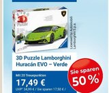 3D Puzzle Lamborghini Huracán EVO – Verde im Angebot bei WEZ in Löhne 3D Puzzle Lamborghini Huracán EVO – Verde Angebote von Automobili Lamborghini S.p.A. bei WEZ Löhne für 17,49 €