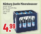 Nürburg Quelle Mineralwasser bei Trinkgut im Detmold Prospekt für 4,99 €