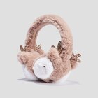 Cache-oreilles taupe fille en promo chez La Halle Cache-oreilles taupe fille dans le catalogue La Halle