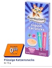 Action Riesa - Flüssige Katzensnacks Angebot im Prospekt Flüssige Katzensnacks bei Action im Riesa Prospekt für 0,69 €