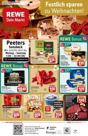 REWE Supermarkt Prospekt der aktuellen Woche mit 28 Seiten, gültig von 15.12.2025 bis 20.12.2025, in Sonsbeck und Umgebung Aktueller REWE Supermarkt Prospekt in Sonsbeck und Umgebung, "Dein Markt" mit 28 Seiten, 15.12.2025 - 20.12.2025