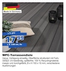 WPC-Terrassendiele Angebote bei Bauzentrum Borgers Wesel für 17,99 €