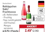 Aktuelles Sekt/Fruchtsecco Angebot bei METRO in Hilden ab 2,96 €