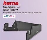 Smartphone- und Tablet Halter Angebote von hama bei V-Markt Kaufbeuren für 3,00 €