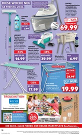 Bügelbrett im Kaufland Prospekt in Moers Aktueller Kaufland Prospekt mit Bügelbrett, "Aktuelle Angebote", Seite 38