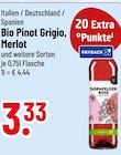 Pinot Grigio im Trinkgut Prospekt Bio Pinot Grigio im aktuellen Trinkgut Prospekt für 3,33 €