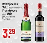 Sekt, auch alkoholfrei Angebote von Rotkäppchen bei Trinkgut Rosenheim für 3,29 €