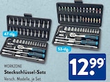 Steckschlüssel-Satz 47-tlg. von WORKZONE im aktuellen ALDI SÜD Prospekt