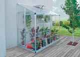 Serre adossée avec embase 2,90 m² Palram Canopia en promo chez Gamm vert Serre adossée avec embase 2,90 m² Palram Canopia dans le catalogue Gamm vert