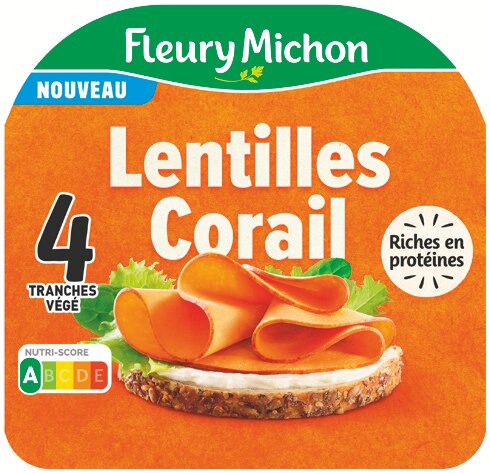 Fleury Michon Lentilles Corail