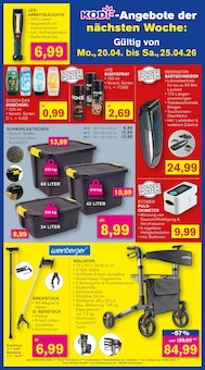 Rasierer im KODi Prospekt "DER HAUSHALTSDISCOUNTER" mit 12 Seiten (Mönchengladbach)