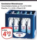 Aktuelle Gerolsteiner Angebote bei GLOBUS in Mannheim Aktuelles Mineralwasser Angebot bei GLOBUS in Mannheim ab 4,99 €