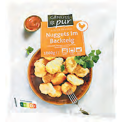 Nuggets im Backteig