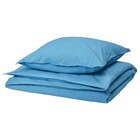 Aktuelles Bettwäsche-Set, 2-teilig blau 140x200/80x80 cm Angebot bei IKEA in Heilbronn ab 14,99 €