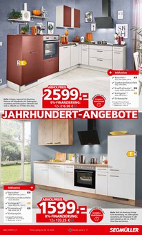 Backofen im aktuellen Segmüller Prospekt (Augsburg) Backofen im Segmüller Prospekt "KÜCHEN SPEZIAL" mit 24 Seiten (Augsburg)