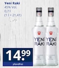 Yeni Raki Angebote bei Getränkewelt Herne für 14,99 €