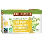 Thé bio - ETHIQUABLE - Carrefour Thé bio - ETHIQUABLE à 2,06 € dans le catalogue Carrefour