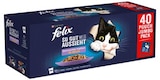 Aktuelle Felix Katzenfutter Angebote bei REWE in Mülheim (Ruhr) Aktuelles Katzennahrung Gemischte Vielfalt in Gelee Angebot bei REWE in Mülheim (Ruhr) ab 11,99 €