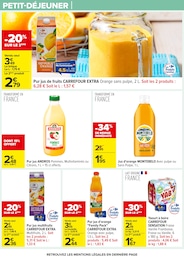 Offre Jus D'orange dans le catalogue Carrefour du moment à la page 16