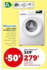 Lave-linge frontal 8 kg - Hisense en promo chez Super U Betton à 279,00 €