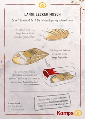 Brotkasten Angebote im Prospekt "BROT HELDEN" von Kamps Bäckerei auf Seite 8