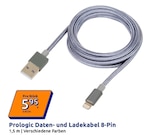 Daten- und Ladekabel 8-Pin Angebote von Prologic bei Action Gladbeck für 5,95 €