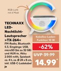 LED-Nachtlicht-Lautsprecher TX-264 Angebote von Technaxx bei Kaufland Neustadt für 14,99 €