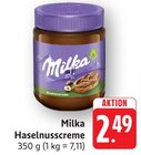 Haselnusscreme Angebote von Milka bei E center Filderstadt für 2,49 €